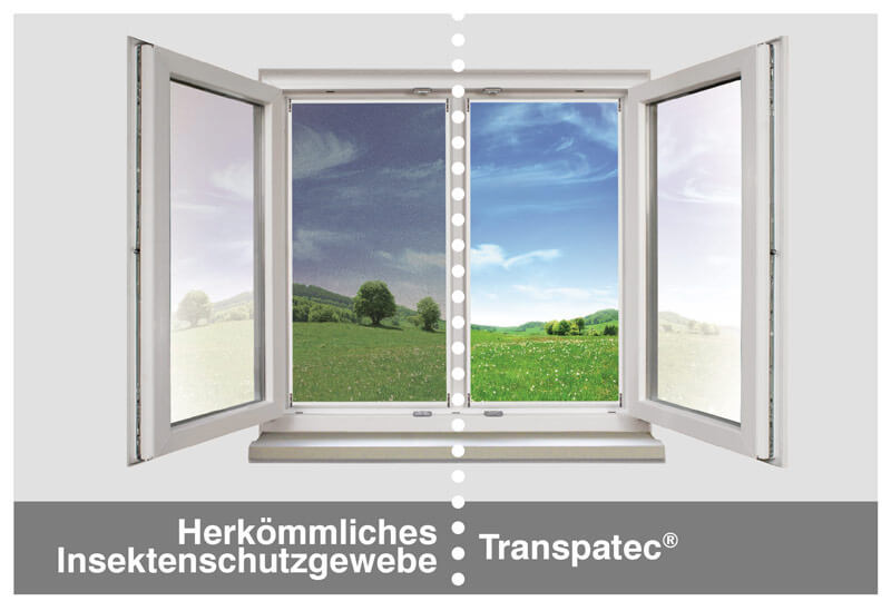 Neher Transaptec Gewebe für bessere Durchsicht